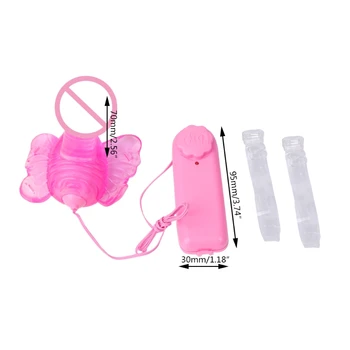 Butterfly Strap-on Stimulation Masturbate Vibrating Massager New Remote Control Clitoral Vibrator Adult Sex Toy For Women 2