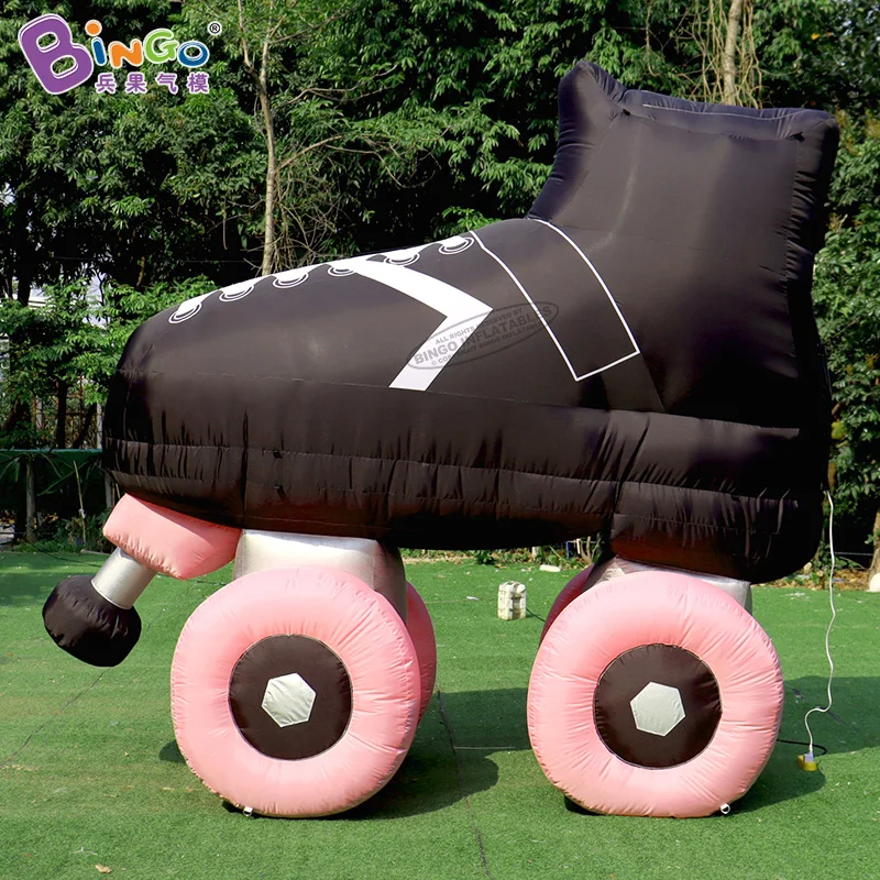 

Custom Made 3x3 Meters Inflatable Roller Skates Model For Event Advertising Decoration - BG-M0174