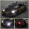 1:24 Nissan Skyline Ares GTR R35 Diecasts & Toy Vehicles Metal Toy Car Model High Simulation Pull Back Collection Kids Toys 4