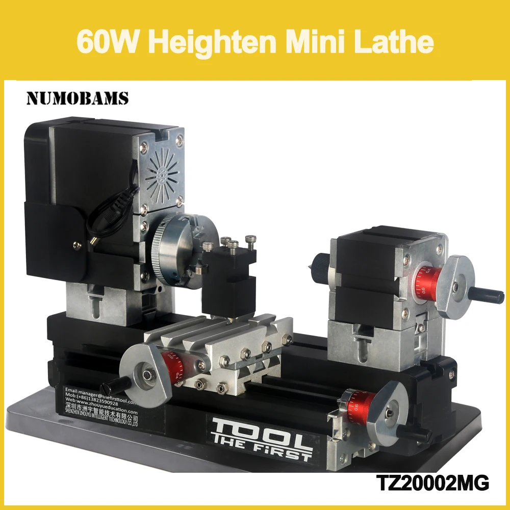 Minitour À Métaux Tz20002mg, 60w, Avec Soussol/12000 Tr/min, Grande Puissance Tour AliExpress