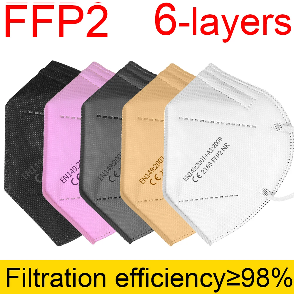 10 200 ffp2 маска для лица маски с фильтром ffp2маска против пыли маски|Маски| |