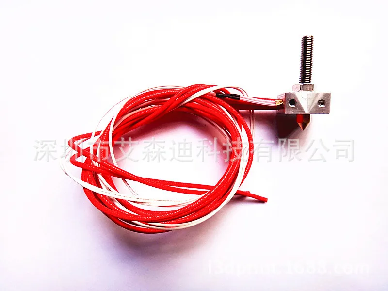 3d принтер Улучшенный нагревательный алюминиевый блок сопла Pipework MakerBot E3D только печатающая головка аксессуары