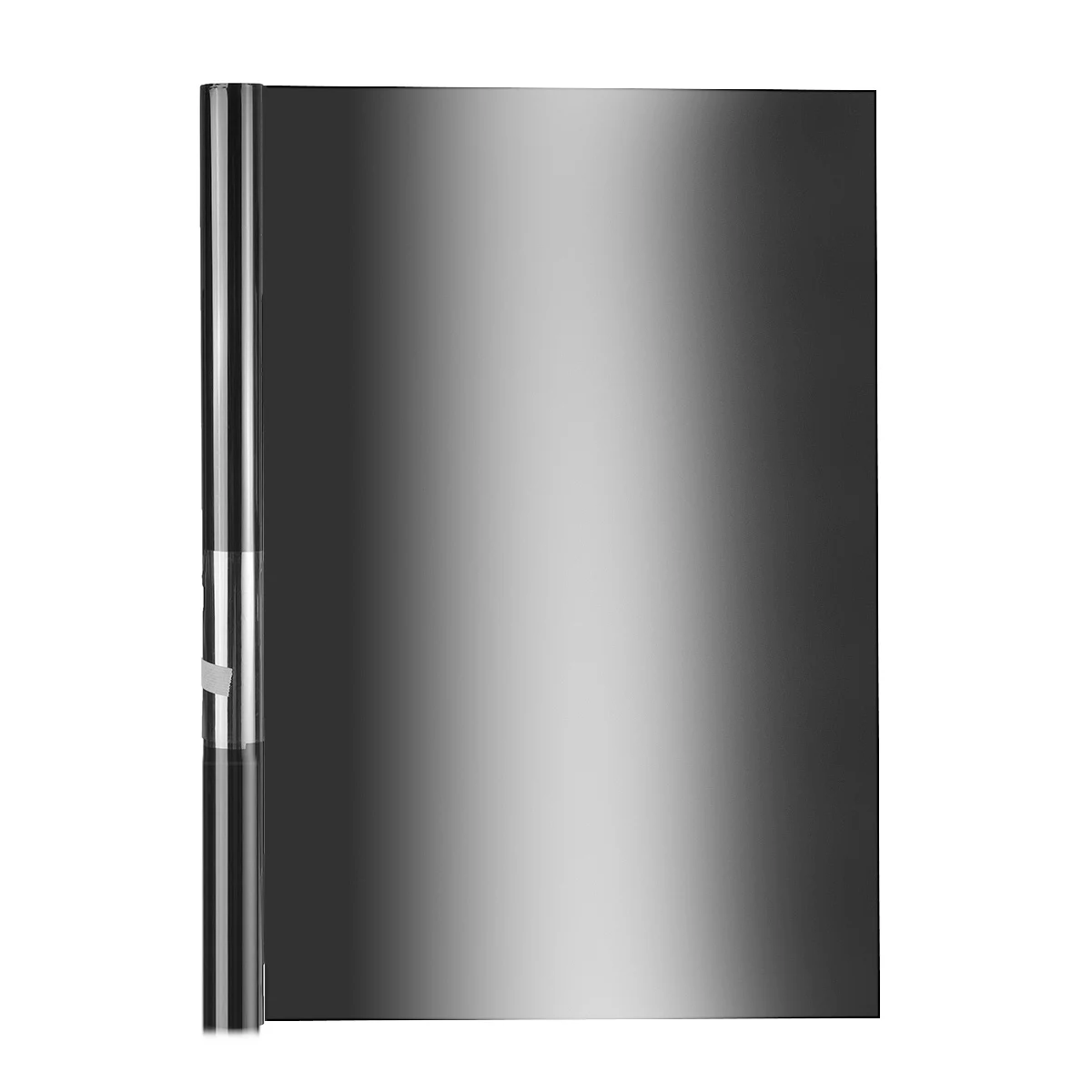 Оконное стекло оттенок УФ Отражающая пленка рулон 50 см x 1 м/3 м/6 м домашний офис 15-22% VLT безопасный Анти-взрыв солнцезащитный блок ПЭТ Материал - Цвет: Black Silver 1M