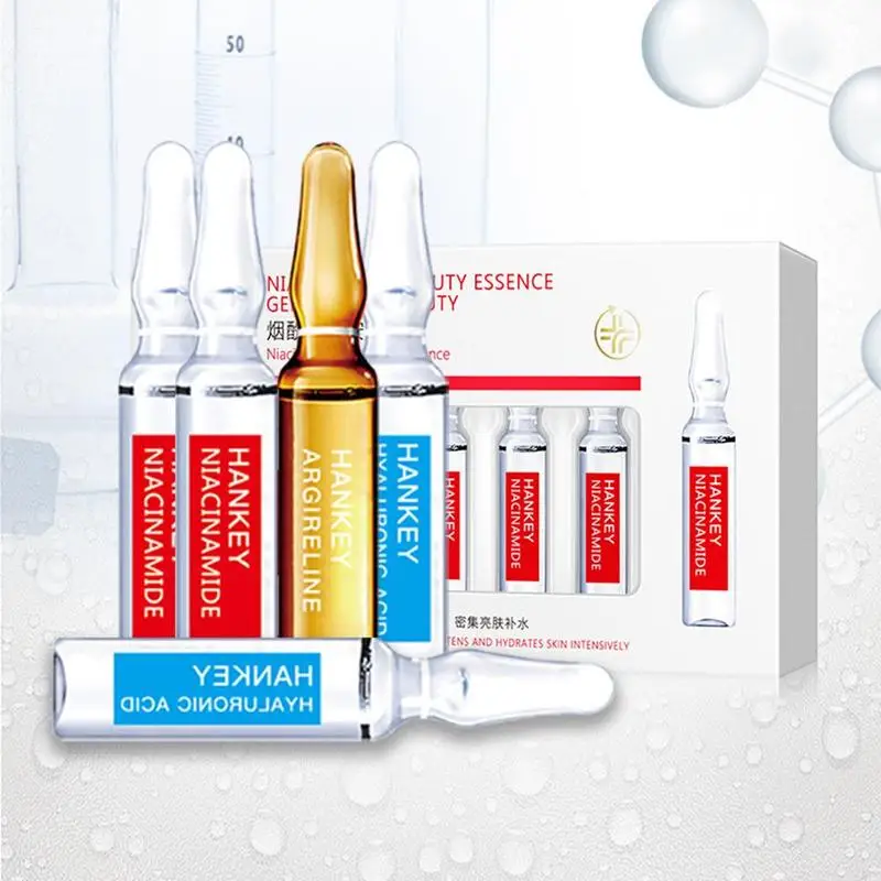 

7x2ml Dark Spots Corrective Ampoule Set Facial Hydrating Reduce Blemishes Wrinkles Hyaluronic Acid