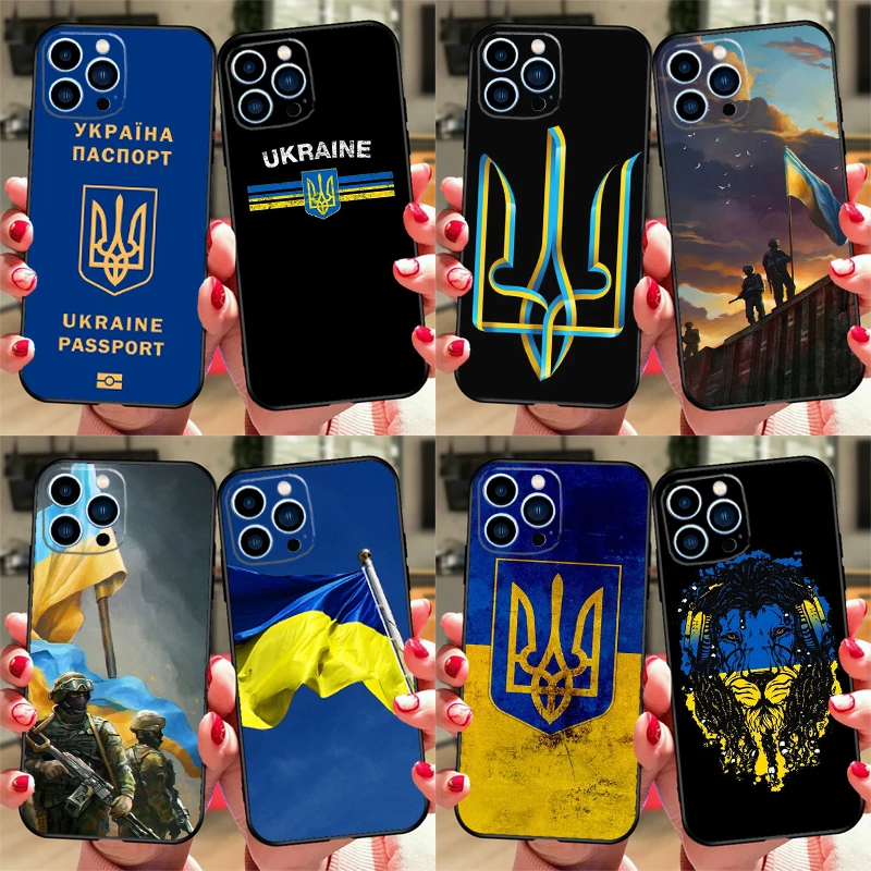 iphone xr waterproof case Ukraine Flag Case For iPhone 13 11 12 Pro Max XS XR X 8 7 6S Plus 13 mini Soft Cover Fundas Capa Shell iphone 11 cover