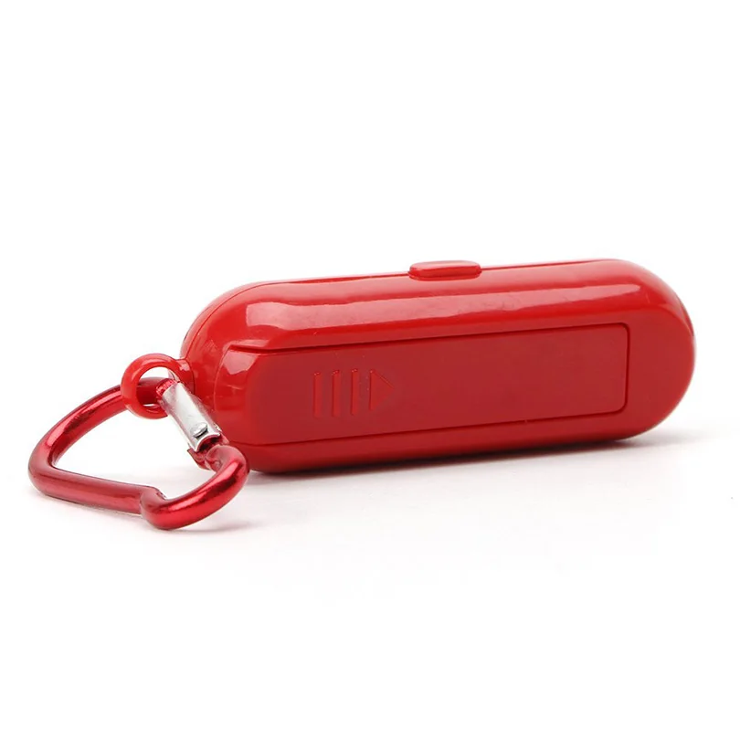 1Pcs Portable Mini COB LED Keychain Flashlight Key Chain Keyring Torch Light Lamp With Carabiner For Camping Hiking Fishing