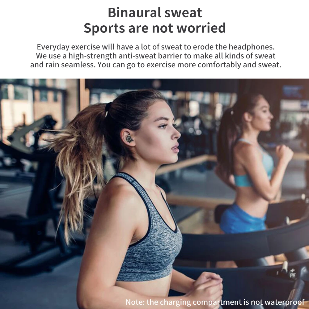 W1 TWS Earbuds Wireless Bluetooth 5.0 Earphone HiFi Sport Headphone Support AptX HD Funcl AI with Mic Headset For iphone Xiaomi