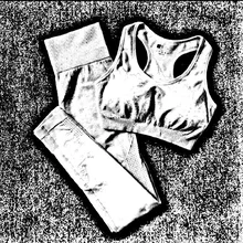 2 шт Омбре Спортивный комплект для йоги Женская спортивная одежда спортивный бюстгальтер и леггинсы Женская Спортивная одежда для тренажерного зала женский костюм для фитнеса