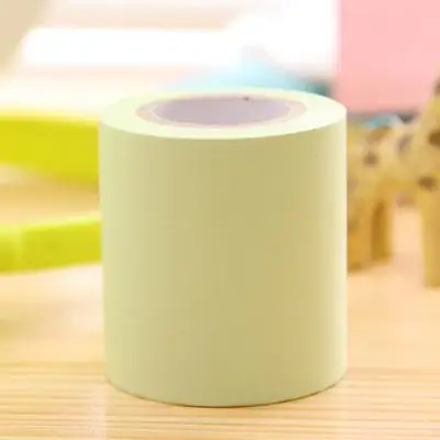1 шт. Kawaii флуоресцентная бумага стикер блокнот канцелярские мини офисные Xpress может порвать Липкие заметки - Цвет: Зеленый