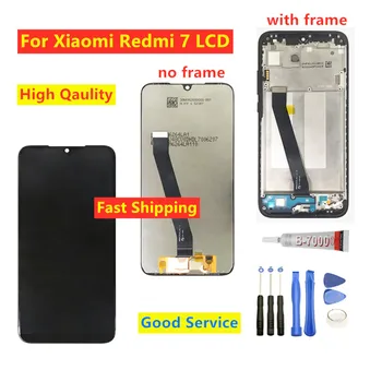 

6.26" For Xiaomi Redmi 7 LCD Display Touch Screen Digitizer Assembly With Frame For Redmi 7 LCD Screen Replacement