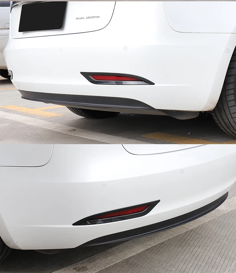 特斯拉model 3后雾灯贴6