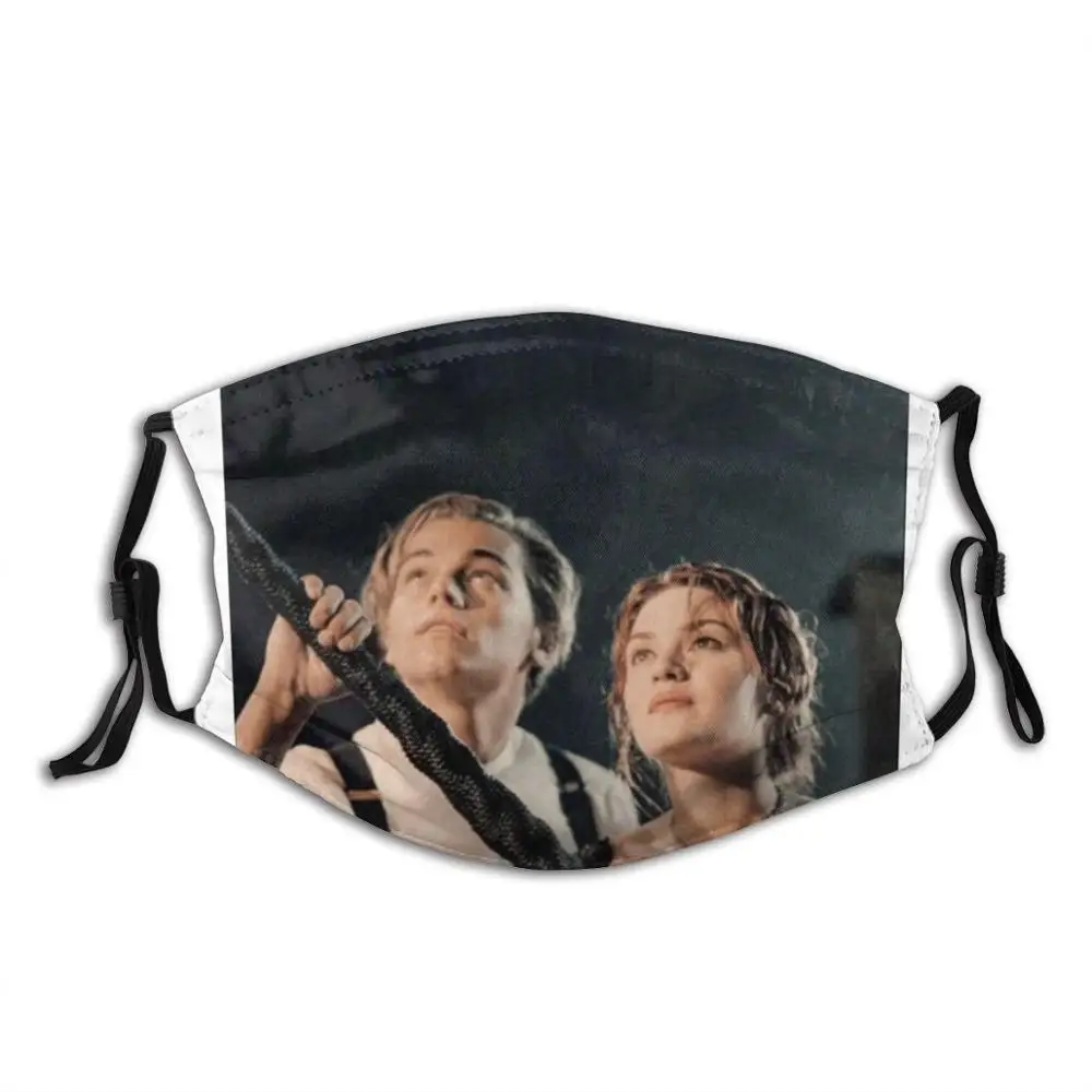 Titanic Poster Diy Adult Kids Face Mask Movie Aesthetic Alternative | Аксессуары для одежды