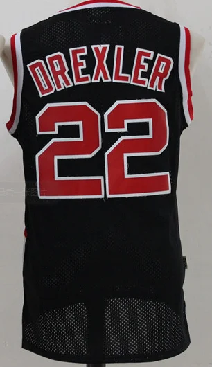 As photo Мужской baskeball Portland Damian Lillard c. J. McCollum Клайд Дрекслер Майки - Цвет: As photo