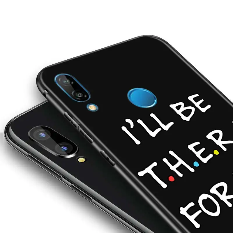 Silicone Cover Phone Case For Huawei Y7a Y9a Y8p Y8s Y6p Y5p Y9 Y7 Y6 2019 Friends TV Soft TPU Shell