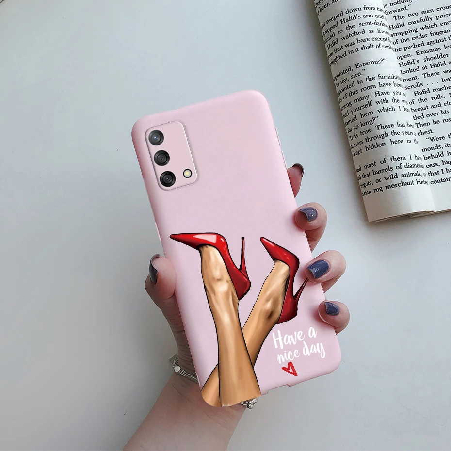 Cute Baby Girls Case For Oppo A74 Case OppoA74 CHP2219 Soft Silicone Phone Cases For Oppo A74 5G A 74 CPH2197 Back Cover Bumper cases for oppo back