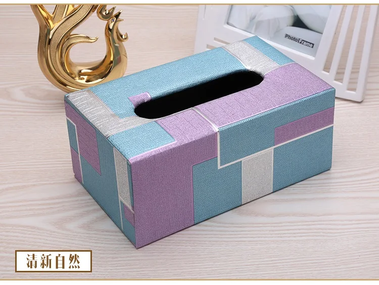Сделано в Китае коробка ткани Европейский Стиль Домашний контейнер для салфеток полотенце салфетка держатель ткани чехол для украшения для офиса дома