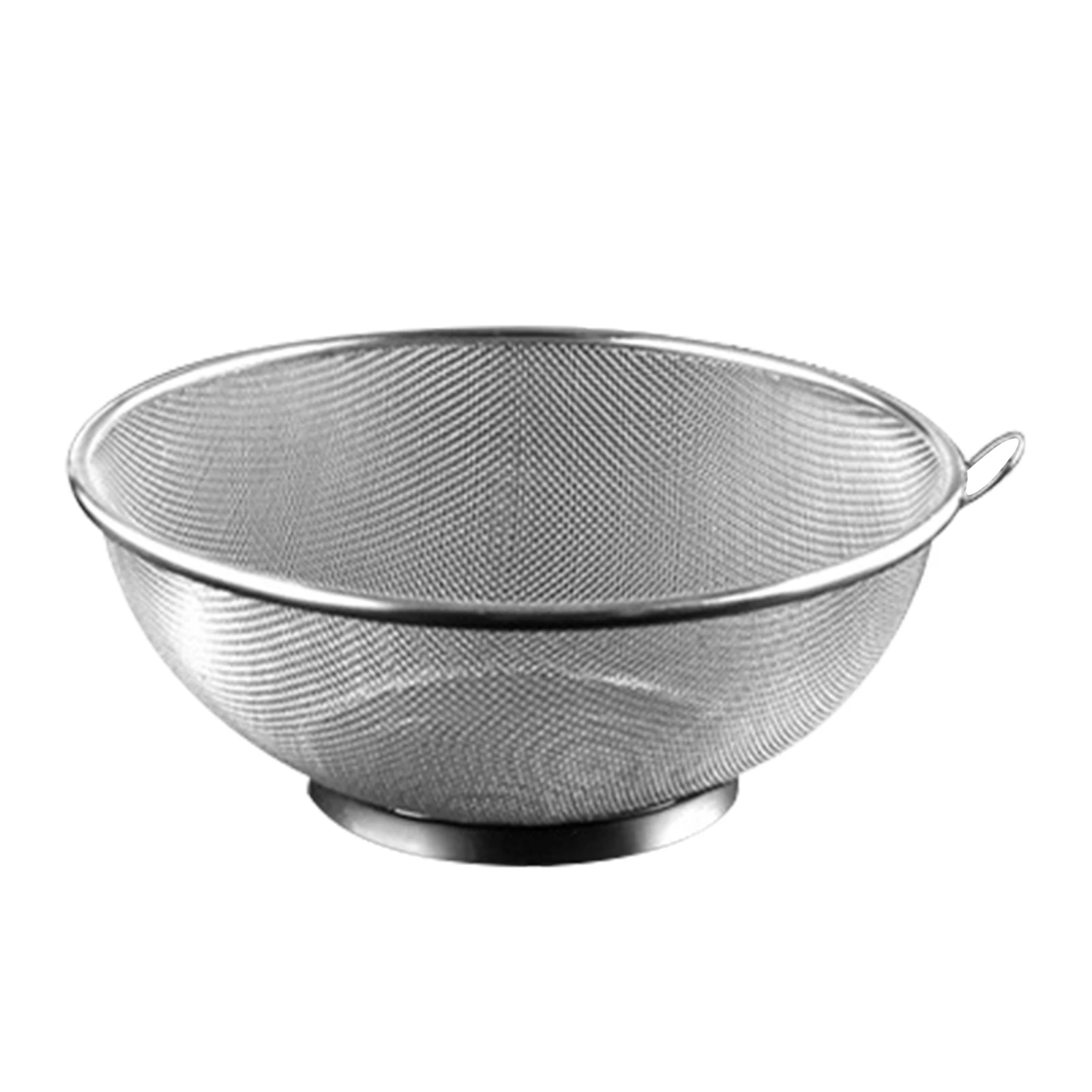 Stainless Steel Drain Basket/Wash Basin/Rice Bowl Dense Gauze Design for Kitchen Supplies TS2 Tools Gadgets | Дом и сад