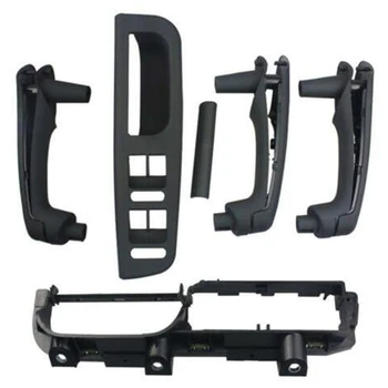 

Interior Door Grab Handle Cover Panel Switch Bezel and Bracke for Jetta Golf MK4