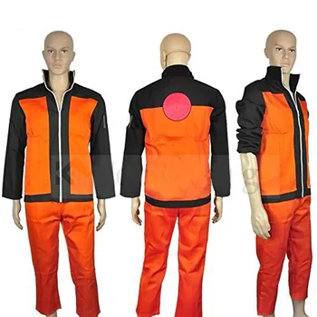 

NARUTO Uzumaki Naruto Hatake Kakashi cosplay coat 3D printing zipper sweater pants coat jacket costumes top full set men women