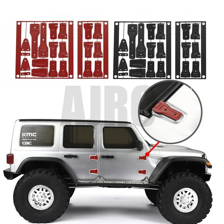 Hдц 1/10 Axial Scx10 Iii, металлический шарнир Wrangler, задняя дверь, крышка двери, петля, детали, обновленные аксессуары, радиоуправляемые машинки Hдц 1/10 Axial Scx10 Iii, металлический шарнир Wrangler, задняя дверь, крышка двери, петля, детали, обновленные аксессуары, радиоуправляемые машинки