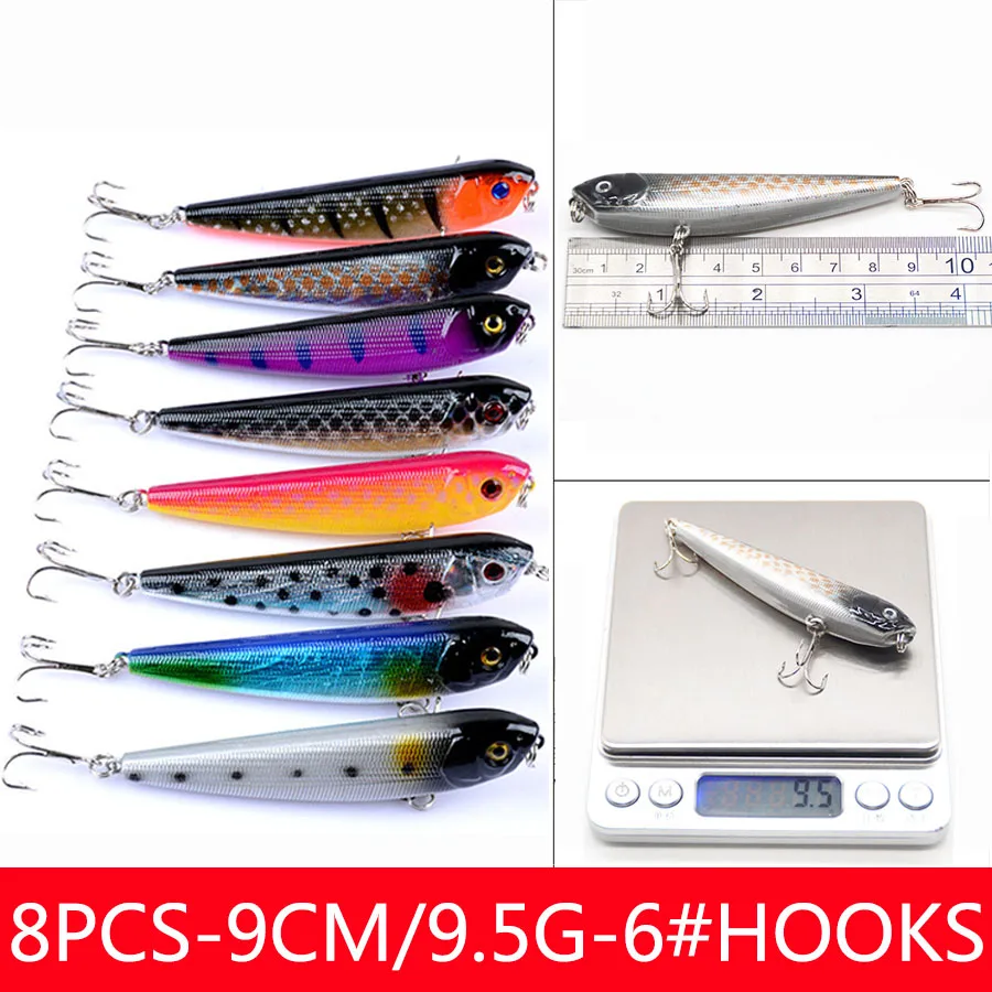 Bassdash Shadow Jigs Lures with VMC Hooks 40/60 Grams, for Saltwater  Freshwater Fishing, Pack of 5