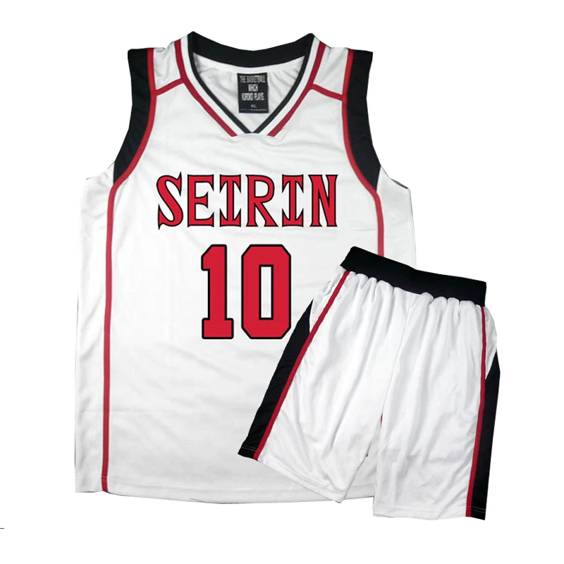 Kuroko no Basuke Баскетбол куроко Season 2 Seirin средней школы No.10 Кагами Тайга косплей