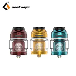 Подарок Vape Танк Geekvape Zeus X RTA 4,5 мл емкость бака с 810 капельного наконечника электронная сигарета испаритель zeus двусторонний распылитель