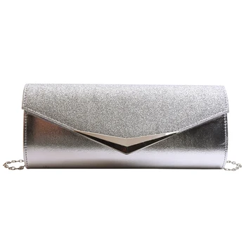 

Brand Women Evening Bag 2019 Party Banquet Glitter Bag For Women Girls Wedding Clutches Handbag Chain Shoulder Bag Bolsas Mujer