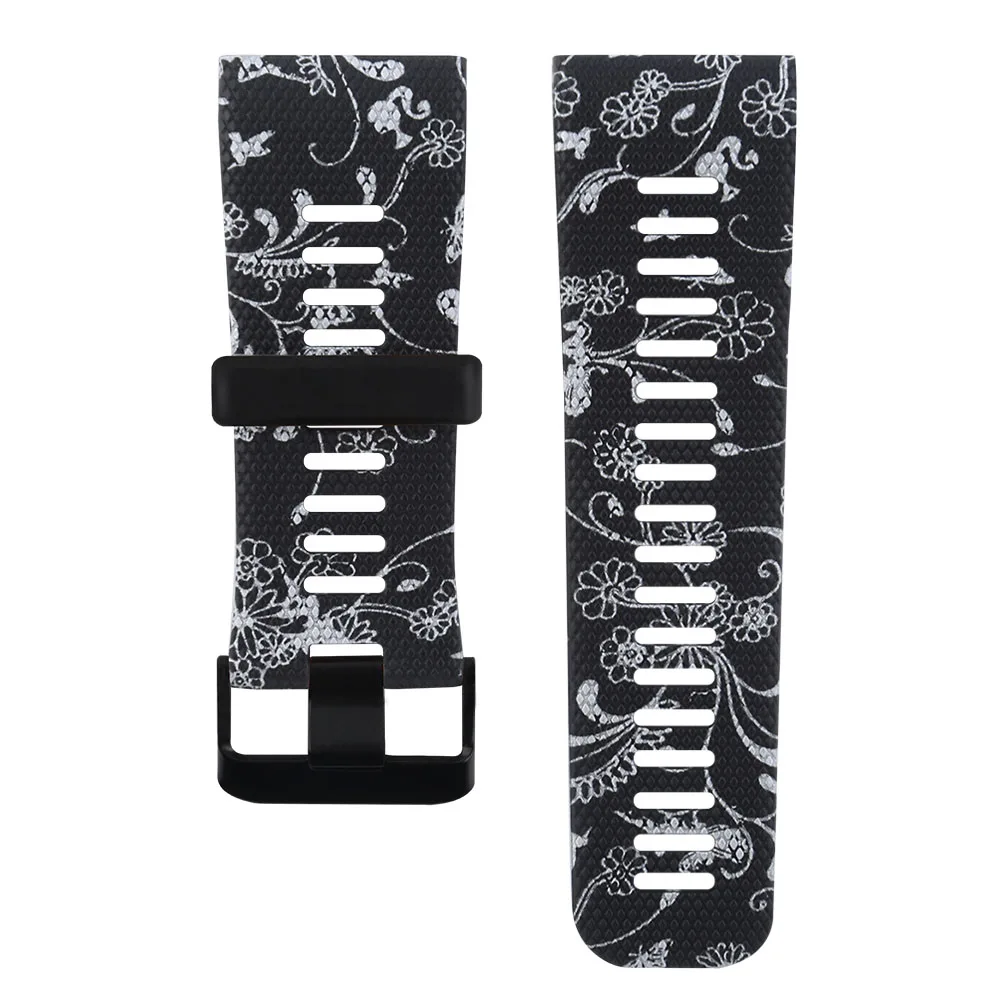 Honecumi Band for Garmin VIVOACTIVE HR Watch, Soft Silicone Wristband Replacement Band for Garmin Vivoactive HR Sports GPS Watch (2)