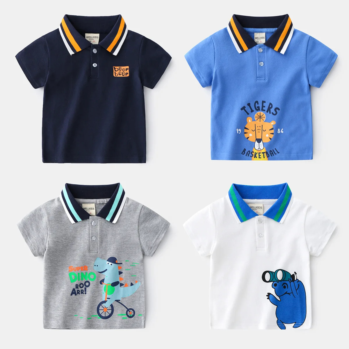 

Childern T-shirt Summer 2023 New Kids Clothing Cotton Baby Boys Clothes Casual Style Cartoon Fashion Toddler T-shirt Boys Tops