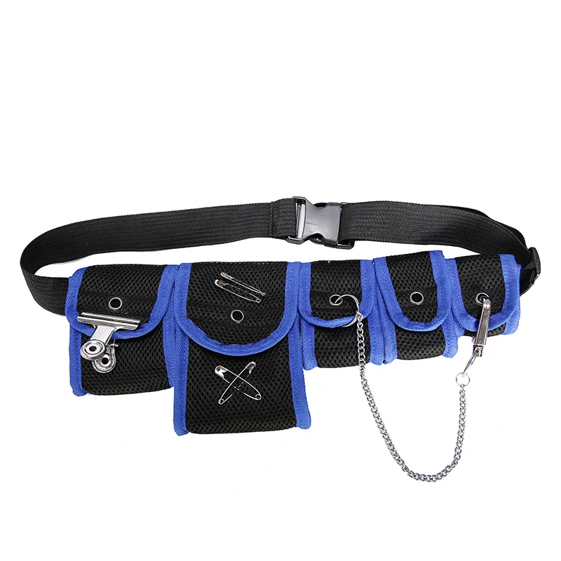 

2019 New Style Hip Hop Trend Bullet Mesh Bag Multi-functional Chain Cross-body 5-Pocket Bag Chicken Tactical Bag