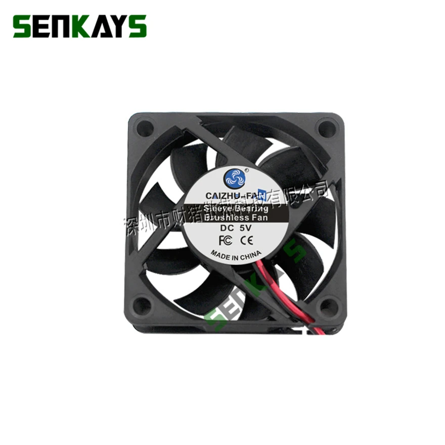 Ventilador 60x60x15 mm 6cm Cooler Ventilador Computador pc Cpu Case Ventilador de Refrigeração Ventilador de Alimentação Xh2.54 2pin dc 5v 12v 24v 60 mm 6015 dc - Imagem 4
