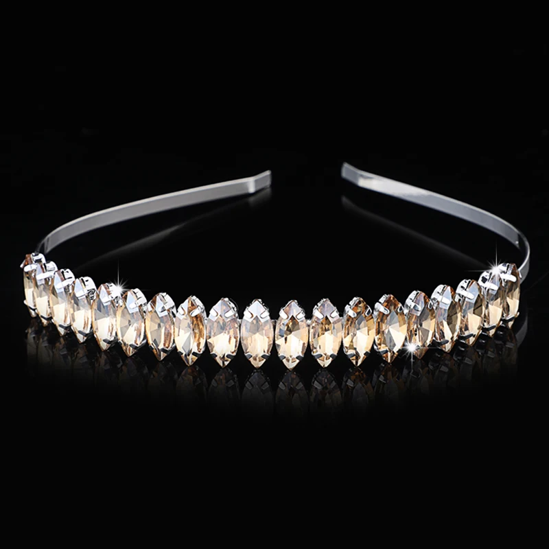Hair Band Crown Princess Crystal Tiaras and Crowns Children Girls Bridal Wedding Hair Accessories Jewelry