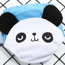 Летний Лидер продаж Детская шесть-цветной многослойный моющийся дышащий тренировочные брюки с рисунками зверей из мультфильмов Pp трусы-подгузники