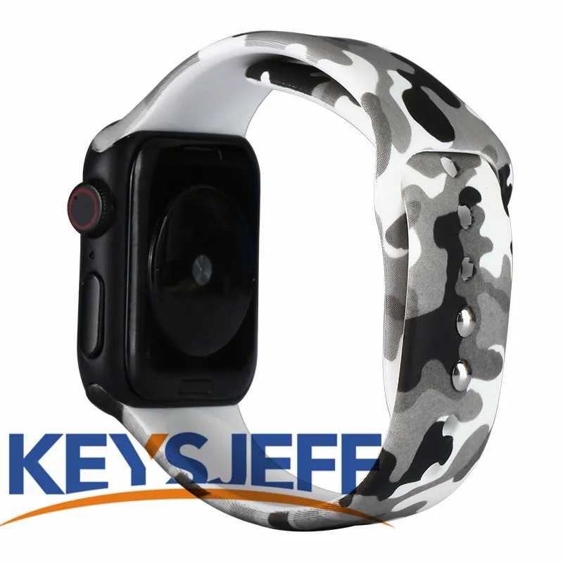 13 Совместимость с наручных часов Apple Watch 38 мм 40 мм 42 44 мм неувядающий с печатным рисунком для девочек; мини-юбка для наручных часов iWatch, ремешок Series 5/4/3 81023 - Цвет ремешка: 13