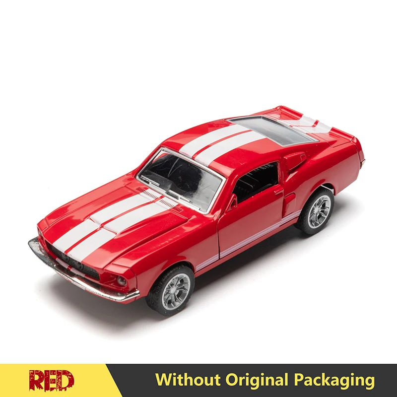 1:32 Alloy Diecast Classic Ford Mustang GT 1967 GT500 Vintage