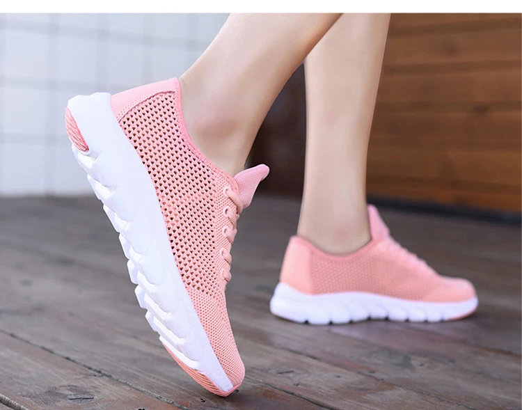 2021 Fashion Sneakers Women Shoes Breathable Light Slippers Platform Shoes Women Flats Female Sneakers Basket Women Sandalias