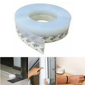 

Door Seal Strip Self Adhesive Weather Stripping Bottom Rubber Door Seal Sweep