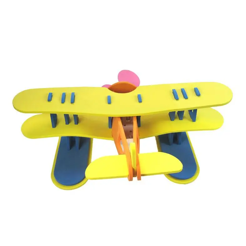 Kuulee игрушки Электрический воздушный гидросамолет моделирование DIY собрать головоломки игрушки случайный цвет имитировать самолет