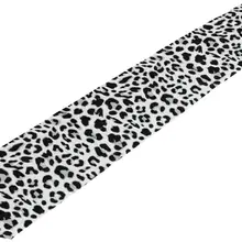 Мраморный декор с леопардовым принтом, элегантная разноразмерная скатерть для стола, скатерть для домашнего декора, журнальный столик-13x70 дюймов, 13x90 дюймов