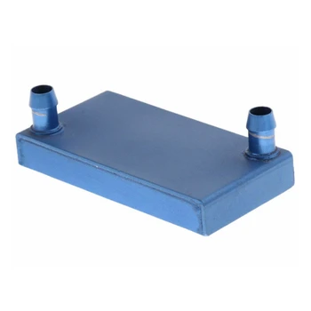

Water Cooling Block Aluminum Water Cooling Block 40X80X12mm Cooler for Computer CPU Radiator
