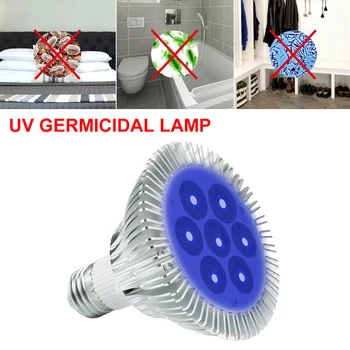 

E27 7W Ultraviolet UV Light Bulb Sterilization Lights Germicidal Lamp Bulb UV Light Bulb LED Srerilizaion Light