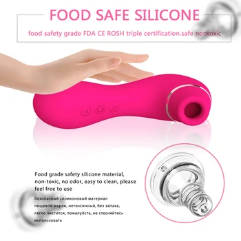 OLO Nipple Anal Massager 10 Modes Suction And Tongue Licking Vibrator For Clitoris Vagina Vibrators For Women Couples 4