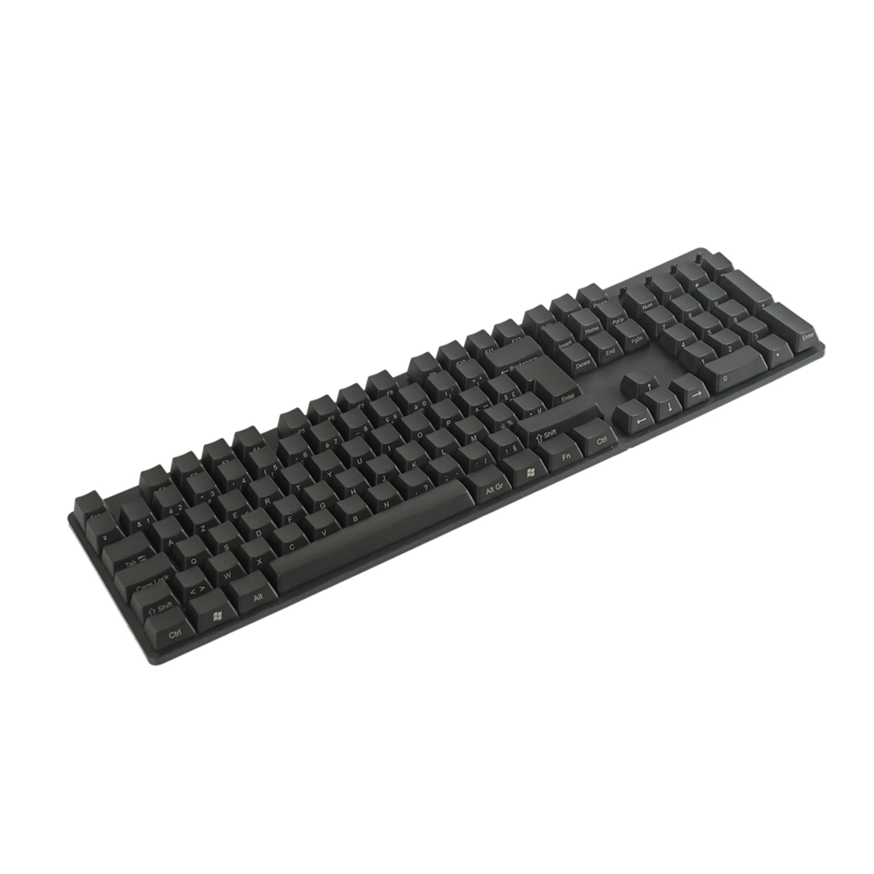 Keycaps de Impressão Lateral para Teclado Mecânico Perfil Oem Francês 105 Key Layout Azerty Pbt Grosso Preto Branco Cinza Dolch - Imagem 6