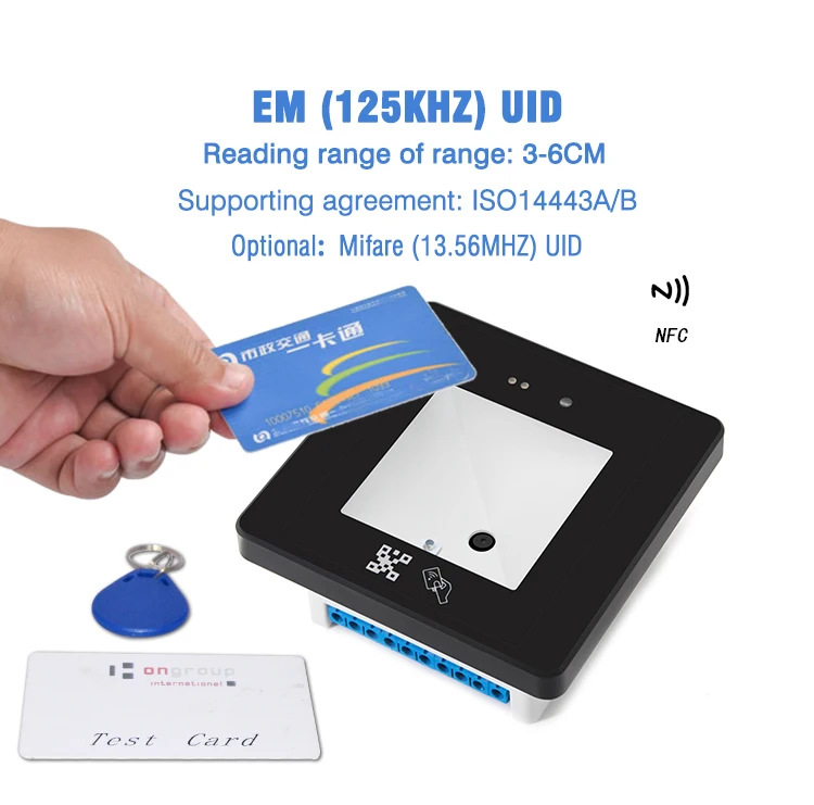 ID IC Card Key Lock QR Code Door Access Control HM20