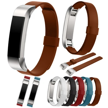

For Fitbit Alta Bands,Luxury Genuine Leather Band Replacement Strap Bracelet for Fitbit Alta Tracker High Quality bracelet strap