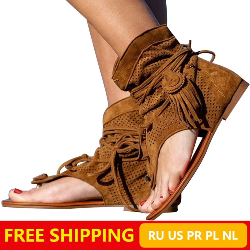 tassel flip flops