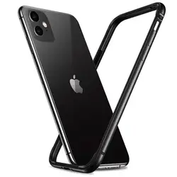 Sleek Protective Bumper Case with Frame Accessories - iPhone 12 Mini (Black)