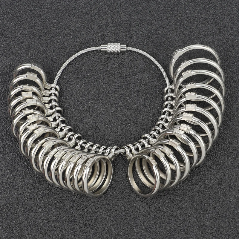 4 Misuratori Per Anelli - Set Professionale Per Misura Dito | Scale EU, US, UK - Foto 9