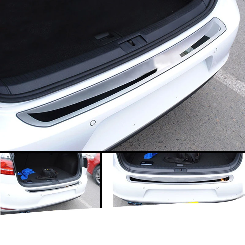 

Lsrtw2017 for Volkswagen Golf 7 Mk7 Vw Car Trunk Sill Threshold Trims Interior Accessories 2012-2019 2018 2017 2016 2015 2014